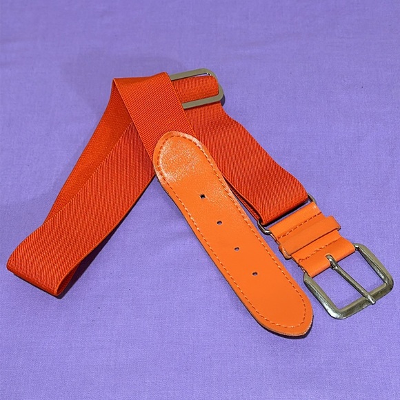 Orange Softball/Baseball Belt - Picture 4 of 4